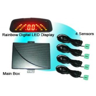Rainbow  LED Display Parking Sensor
