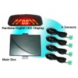 Rainbow  LED Display Parking Sensor