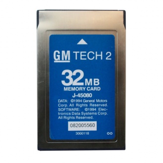 32MB PCMCIA Memory CARD FOR GM TECH2 Six Software -GM,OPEL,SAAB,ISUZU, SUZUKI Holden