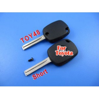 toyota 4D duplicable key shell toy48 (short) with groove