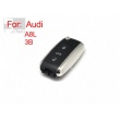 Audi A8L modified flip remote key shell 3 button(MOQ 10pcs)