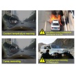 HUD Head Up Display Vehicle failure warning,Over-speeding alarming, Coolant temperature alarming, Drowsy driving warning