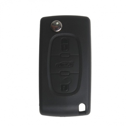 Flip Remote Key 3 Button Made in China For Peugeot 307