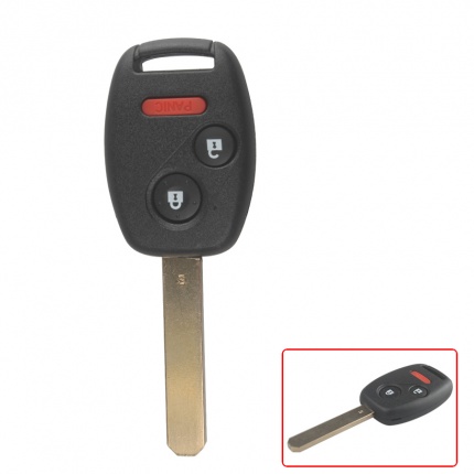 Remote Key (2+1) Button and Chip Separate ID:46 (433MHZ) For 2005-2007 Honda