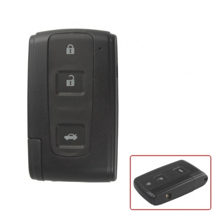 Smart Key Shell 3 Button (With Key Blade ) For Toyota Crown