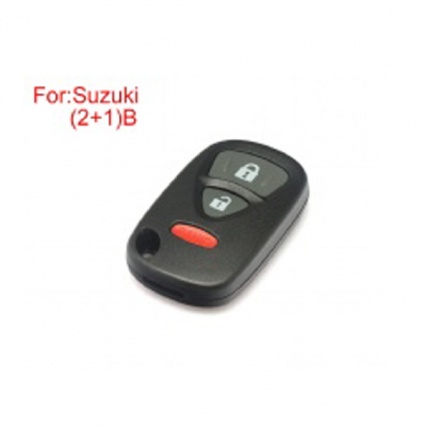 Remote Key Shell (2+1) Buttons for Suzuki 5pcs/lot