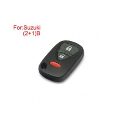 Remote Shell 2+1 Buttons for Suzuki (use for USA)