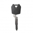 Motorcycle Key Shell (Black Color) For Kawasaki 10pcs/lot