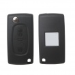 Remote Key 2 Button 433MHZ HU83( with groove) for Citroen