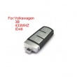 Smart Remote Key 3 Buttons 433MHZ.ID48 for Volkswagen Magotan CC (After market)