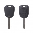 Remote Key Shell 2 Button (without groove) for Citroen 10pcs/lot