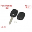 Remote Key Shell 2 Button for Honda 5pcs/lot