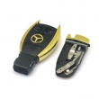 Remote Shell 3 Buttons (Small Button with Light) For Mercedes-Benz Waterproof