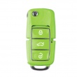 XHORSE VVDI2 Volkswagen B5 Type Color Special Remote Key 3 Buttons (Red, Yellow, Blue and Green)