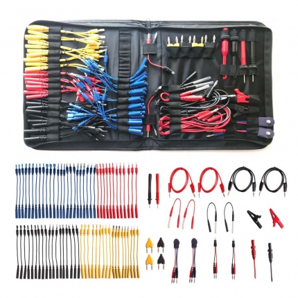 ICARSCANNER Multi Function Automotive Circuit Tester Lead Kit Contains 92 Pieces Of Essential Test Aids & Test Lead & El