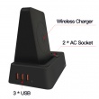 3-in-1 smart wireless charger support phone, ipad, laptops