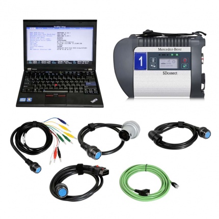 V2022.09 DOIP MB SD Connect C4 PLUS Star Diagnosis Support DOIP Plus Lenovo X220 Laptop With Vediamo and DTS Engineering