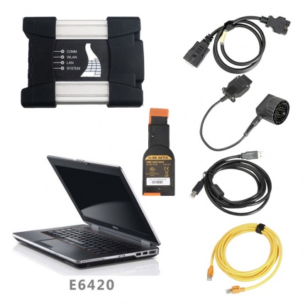 V2023.03 ICOM NEXT A + B + C for BMW Diagnsostic tool Plus DELL E6420 Laptop Preinstalled Ready to Use