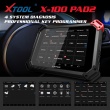 XTOOL X-100 PAD2 Pro Key Programmer Full Version with VW 4th & 5th IMMO More Special Function Added