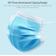 50Pcs/lot Disposable Protective Mask 3 Layer Nonwove Ply Filter Mouth Face Mask Anti-Dust Anti-Fog Meltblown Mouth Mask