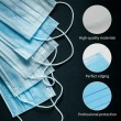 50Pcs/lot Disposable Protective Mask 3 Layer Nonwove Ply Filter Mouth Face Mask Anti-Dust Anti-Fog Meltblown Mouth Mask