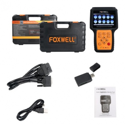 FOXWELL NT650 Elite OBD2 Automotive Scanner ABS SRS SAS DPF Oil Reset Code Reader