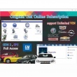 GM Online Subscription for One Year Work with GM MDI/GM Tech2/VCMII
