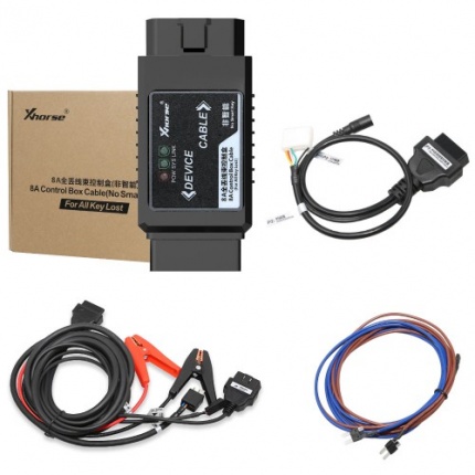 XHORSE Toyota 8A Non-smart Key Adapter for All Key Lost via OBD No Disassembly