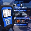 JDiag M100 Motorcycle Diagnostic Tool 12V Battery Tester Intelligent Dual System Moto Scan Tool