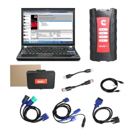 Cummins INLINE 7 Data Link Adapter Plus Lenovo X230 Laptop with Cummins Insite 8.9 / 8.9 Software