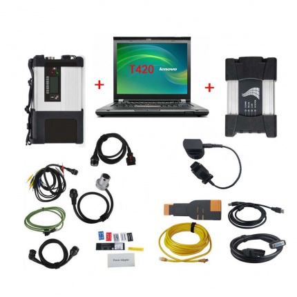 V2024.10 DOIP MB STAR C5 + V2024.12 BMW ICOM NEXT With Lenovo T420 laptop BENZ BMW Softwares Full Set Ready to Use