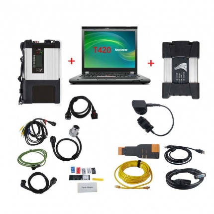 V2023.09 DOIP MB STAR C5 + V2023.12 BMW ICOM NEXT With Lenovo T420 laptop BENZ BMW Softwares Full Set Ready to Use