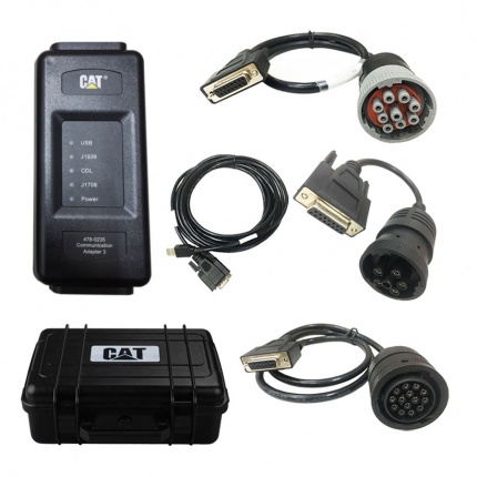 Newest 2023A/2019C CAT Caterpillar ET 4 Diagnostic Communication Adapter IV CAT truck Diagnostic Tool