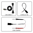 OBDSTAR CAN Direct Kit for X300 DP Plus X300 Pro4 Toyota Corolla Levin 4A Proximity Key Programming Free Pin Code