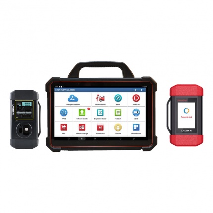 Launch X431 PAD VII PAD 7 Full System Diagnostic Tool with X-PROG3 Immobilizer & Key Programmer Supports All Keys Lost