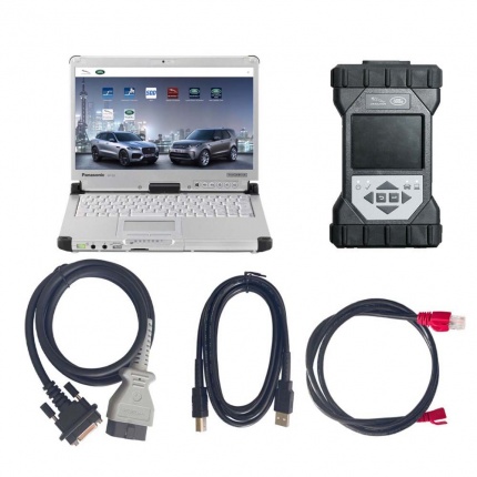 JLR DoiP VCI Pathfinder Diagnostic & Programming Tool Plus Panasonic CF-C2 Laptop For Jaguar Land Rover from 2005 to 202