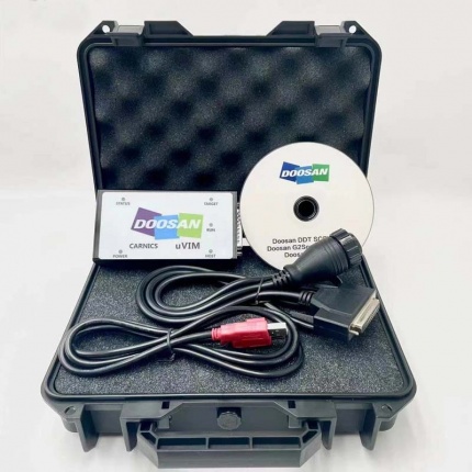 V2023.07 Doosan Excavator Inspection Diagnostic Tool DDT SCR DPF G2 Scan DCU ECU DMS-5