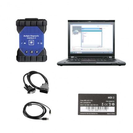 V2024.09 MDI 2 II MDI2 Scan tool Plus Lenovo T420 Laptop Full Set Ready To Use