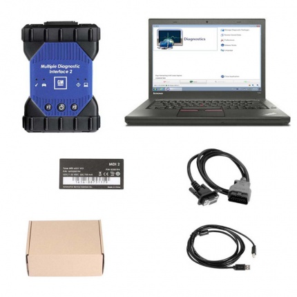 V2023.11 MDI 2 Diagnostic tool with Wifi Pre-installed on Lenovo T450 Laptop 8GB Memory Ready to Use