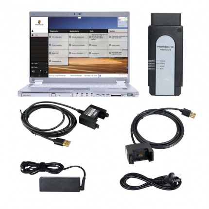 Porsche Piwis3 PT3G-VCI V42.100.02 + V38.250 Plus Panasonic CF-MX5 i5 6300U Laptop
