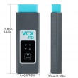 VXDIAG VCX FD OBD2 Diagnostic Tool for Ford Mazda Supports CAN FD Protocol