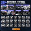Launch X431 PRO3 ACE Diagnostic Tool Supports Online ECU Coding Topology Map CANFD DoIP SGW 37+ Service Functions