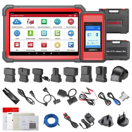LAUNCH X431 PRO5 Bi-directional Diagnostic Tool with J2534 Smartlink 2.0 CANFD DoIP HD Supports Online Programming and T