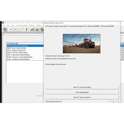 CNH EST 9.13 diagnostic software + eTimGo 8.22 for CNH EST All Brands OFFLINE Repair Manual