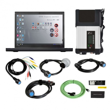 DOIP MB SD C5 Connect Compact 5 DoIP Star Diagnosis Tool With WiFi V2026.03 Plus Lenovo X270 Second Hand Laptop