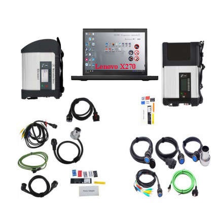 V2026.03 DOIP MB SD C4/C5 Star Diagnostic Tool With Engineering Software Plus Lenovo X270 Second Hand Laptop Support Off