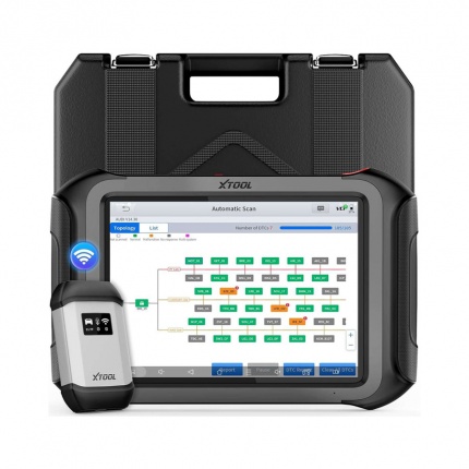 XTOOL D9 MAX Professional Diagnostic Tools J2534 ECU Programming Automotive Scanner