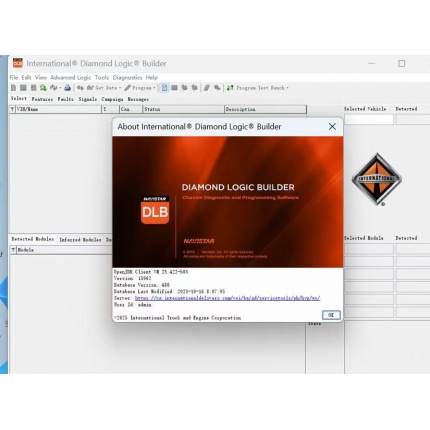International Diamond Logic Builder (DLB)10.2025 Diagnostic Software
