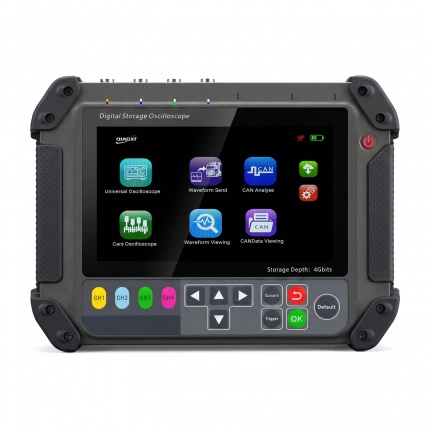 DIAGXT T80 Automotive Oscilloscope,Universal Oscilloscope,Store, Parse, Modify, Send CAN Bus Data with 4G Memory