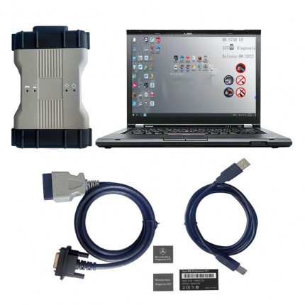 V2025.12 Mercedes BEZN C6 MB STAR C6 DoIP Xentry Diagnosis Tool Plus Lenovo T420 Laptop with 256G SSD